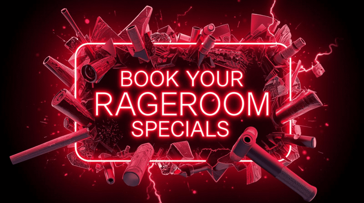 Book Your Rageroom specials