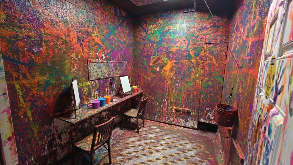 Paint rage room session at RageScape Oceanside