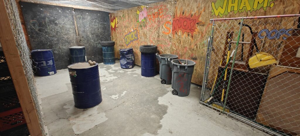 RageScape rage room escape room paint splatter gallery Oceanside